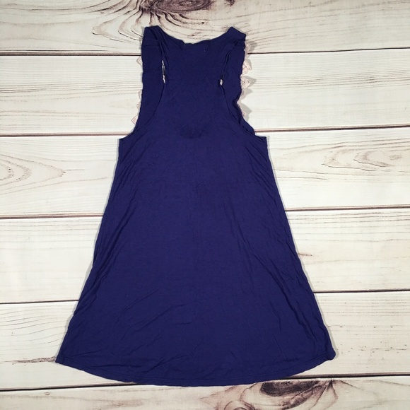 Silence & Noise Floral Applique Tunic Tank Small - Picture 4 of 4